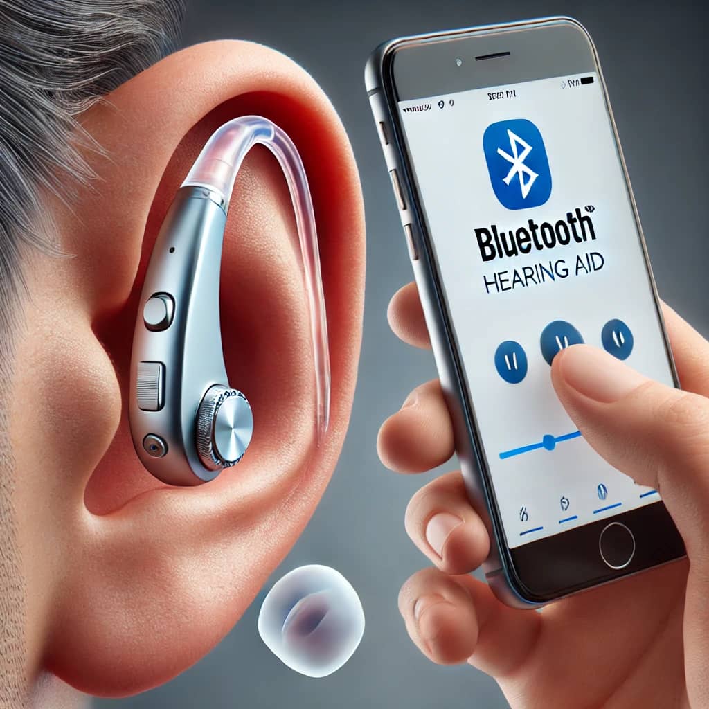 سمعک نامرئی بلوتوث دار